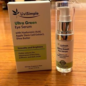 LiviSimple Ultra Green Eye Serum Smooths and Brightens